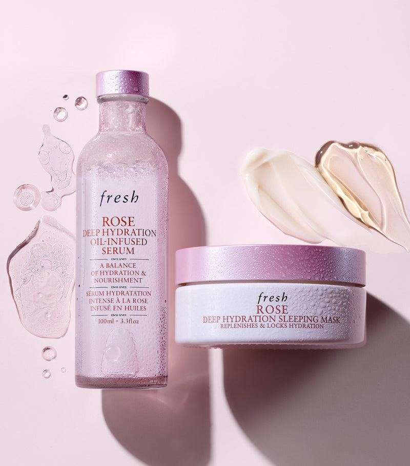 Fresh Rose Deep Hydration Oil Serum 100ml - British product