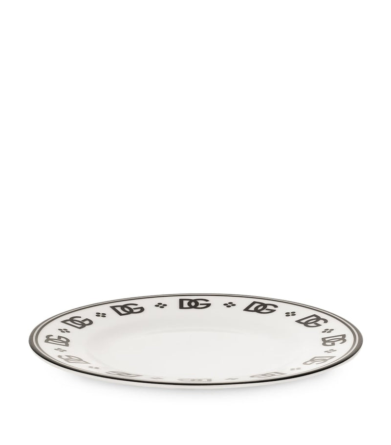 Dolce&Gabbana DG logo bread plates 17cm - British product