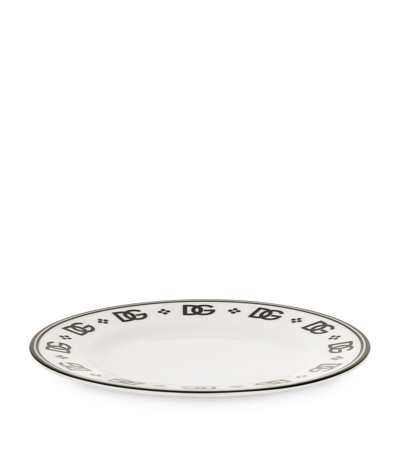Dolce&Gabbana DG logo bread plates 17cm - British product