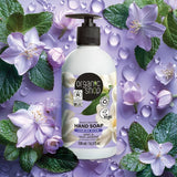 Organic Shop Hand Soap Mint & Jasmine 500ml, imported from the UK