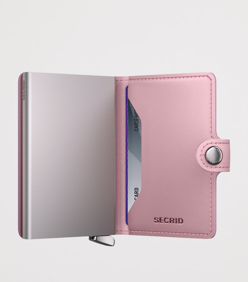 Secrid leather diamond-embossed miniwallet, UK version
