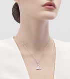 Bvlgari Divas' Dream white gold pavé diamond necklace (British brand)