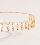 Suzanne Kalan rose gold and diamond choker, imported from the UK