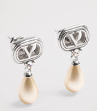 Valentino Garavani Crystal Ovalette earrings (British brand)