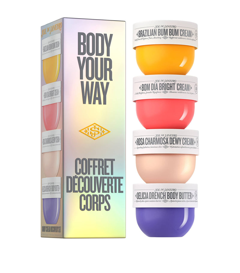 Sol de Janeiro Your Body Your Way cream set 4x25ml, UK version