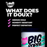 The Doux Big Poppa Define Gel hair care (British brand)