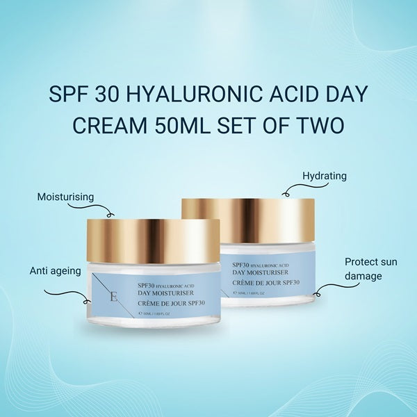 ErthSkin Hyaluronic Acid Day Cream SPF 30 50ml - British product