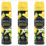 Superdrug Yardley Ladies Freesia & Bergamot Body Spray Floral Body Mist 3x75ml- Buy online at McGrocer