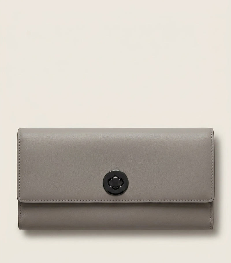 Mulberry Darley leather wallet compact with Postman's Lock, UK version