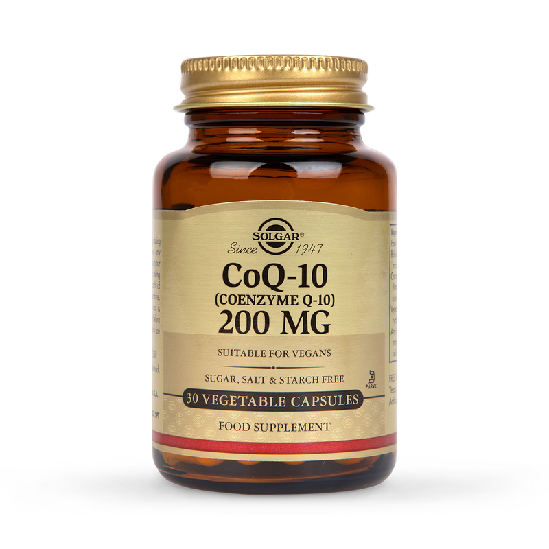 Solgar CoQ-10 capsules 200mg 30 count (British brand)