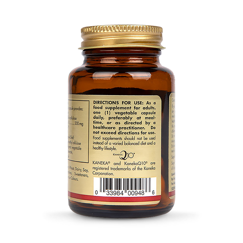 Solgar CoQ-10 capsules 200mg 30 count (British brand)