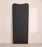Soho Home Cooper antiqued brass floor mirror, imported from the UK