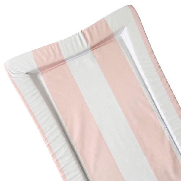 The Tiny Bed Company baby changing mat Hamptons Soft Pink 75x47cm - British product