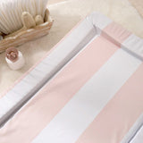 The Tiny Bed Company baby changing mat Hamptons Soft Pink 75x47cm - British product