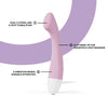 LELO MOKA G-spot vibrator soft pink - British product