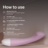 LELO MOKA G-spot vibrator soft pink - British product