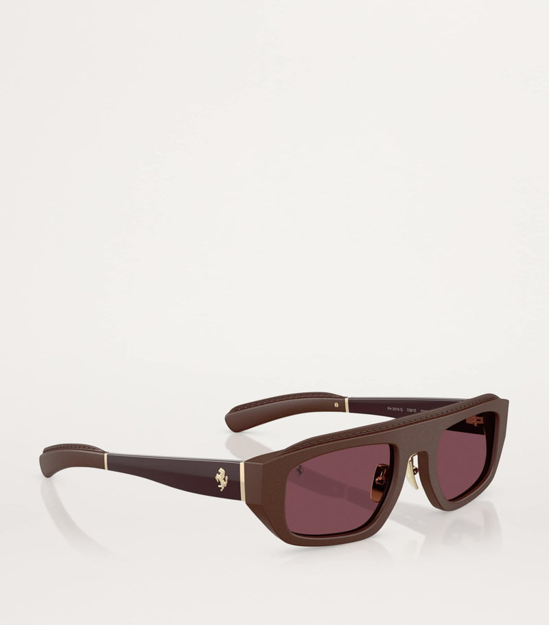 Ferrari acetate pillow sunglasses, imported from the UK