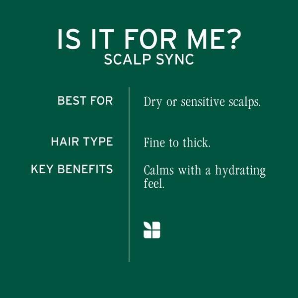 Biolage Scalp Sync calming shampoo 400ml (British brand)