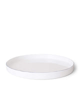 Harrods Feldspar Fine Bone China Cobalt Round Tray 34cm- Buy online at McGrocer
