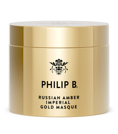 Harrods Philip B Russian Amber Imperial Gold Masque Hair Mask 236ml- Buy online at McGrocer