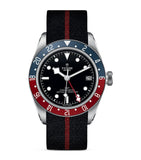 TUDOR Black Bay GMT stainless steel watch 41mm - British product