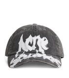 Acne Studios graffiti logo baseball cap, UK version