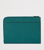 Smythson small Panama leather laptop case for 13-inch laptops (British brand)