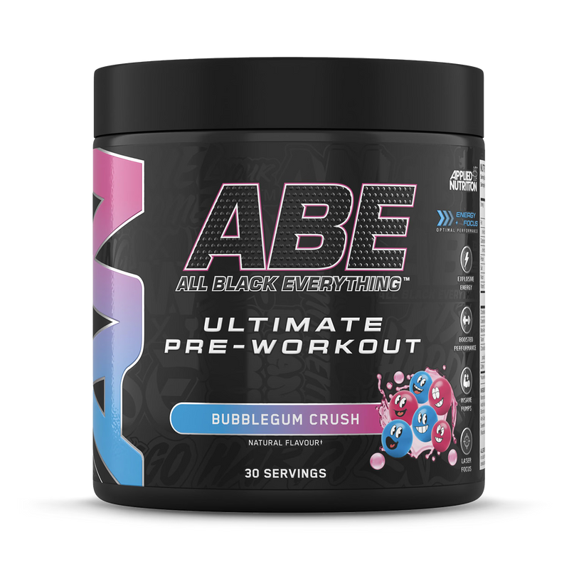 Applied Nutrition pre-workout powder Bubblegum Crush 375g - British product