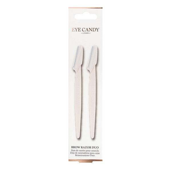 Eye Candy angled brow razor duo - British product
