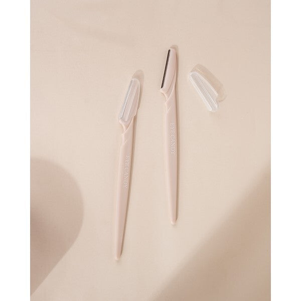 Eye Candy angled brow razor duo - British product