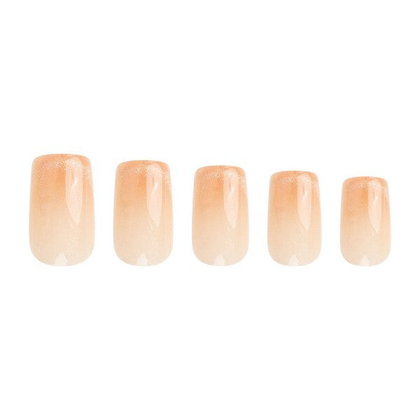 Nail HQ Square Bronzed Nails 24 Pieces, imported from the UK