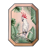 Harrods Les Ottomans Iron Cockatoo Decorative Tray 43cm x 30cm- Buy online at McGrocer