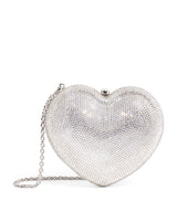 Harrods Judith Leiber L'Amour Petit Cur Crystal Clutch Bag- Buy online at McGrocer