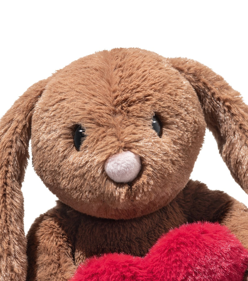 Steiff Hoppie Love Rabbit plush toy 16cm, UK version