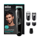 Holland & Barrett Braun All-In-One Style Kit Series 3 6-in-1 Beard and Hair Grooming Kit- Buy online at McGrocer