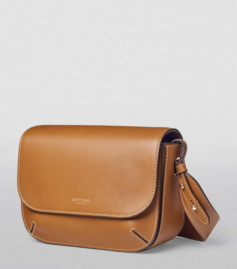 Aspinal of London Ella cross-body bag in leather, imported from the UK