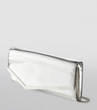 Jimmy Choo Emmie clutch bag with chain strap, imported from the UK