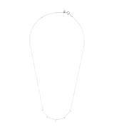 Harrods Persée White Gold and Diamond 5-Stone Danaé Necklace- Buy online at McGrocer