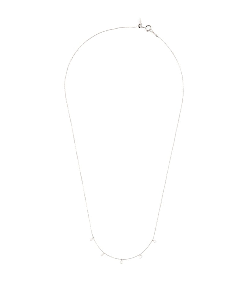 Persée white gold diamond Danaé necklace - British product