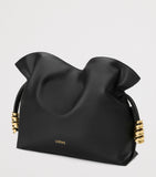 LOEWE medium leather Flamenco clutch bag (British brand)