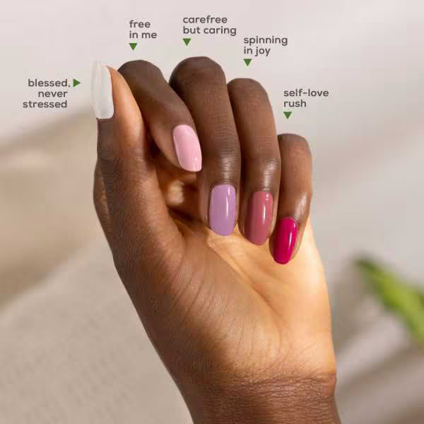 Essie pink Self Love Rush nail polish - British product