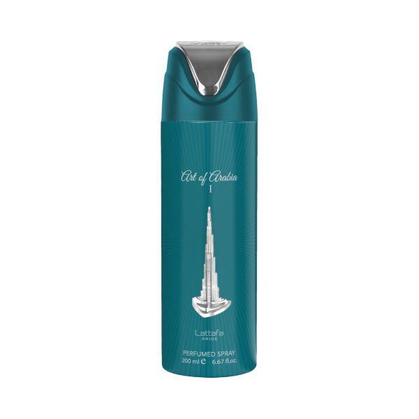 Lattafa Pride Art of Arabia 1 body spray 200ml, imported from the UK