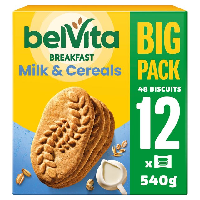 Belvita Milk & Cereal Big Pack 12 per pack - McGrocer