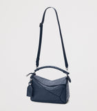 LOEWE Puzzle handbag small ostrich leather, imported from the UK