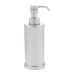 ZODIAC Cylinder Chrome soap dispenser (British brand)