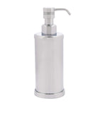 ZODIAC Cylinder Chrome soap dispenser (British brand)