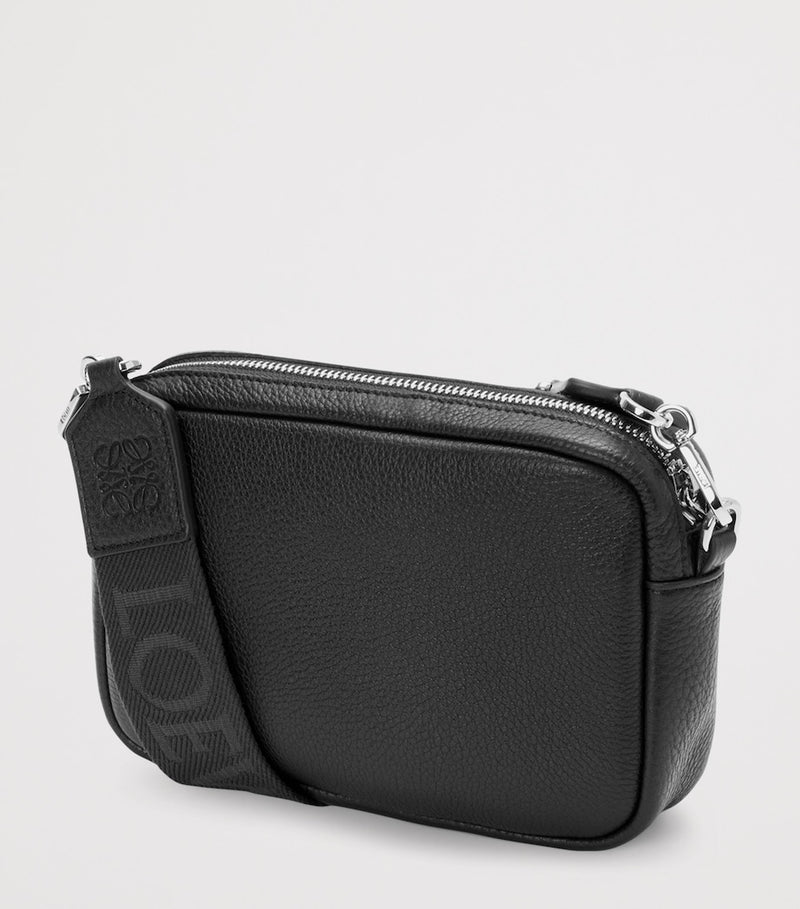 LOEWE Small Leather Pebble messenger bag 20cm, imported from the UK