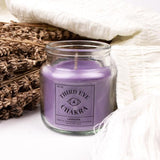 Myga Seventh Chakra Candle Third Eye Purple 250g, imported from the UK