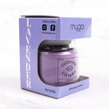 Myga Seventh Chakra Candle Third Eye Purple 250g, imported from the UK