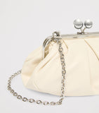 Weekend Max Mara Pasticcino lambskin clutch bag - British product